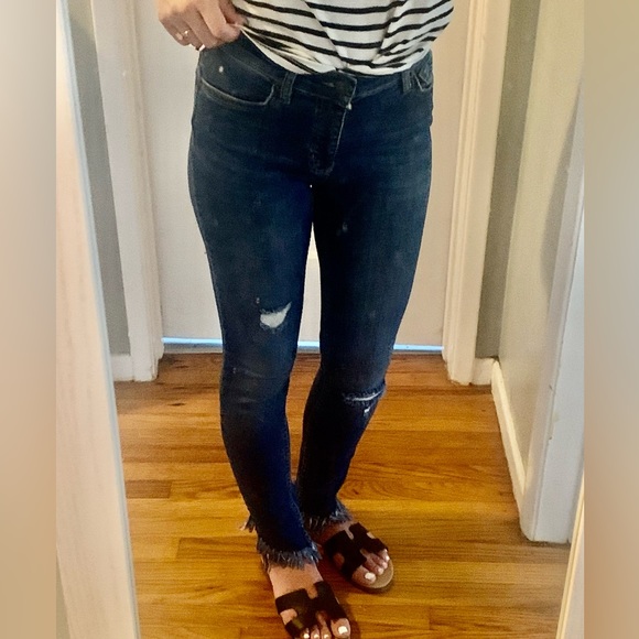 Free People distressed jeans - Picture 2 of 7